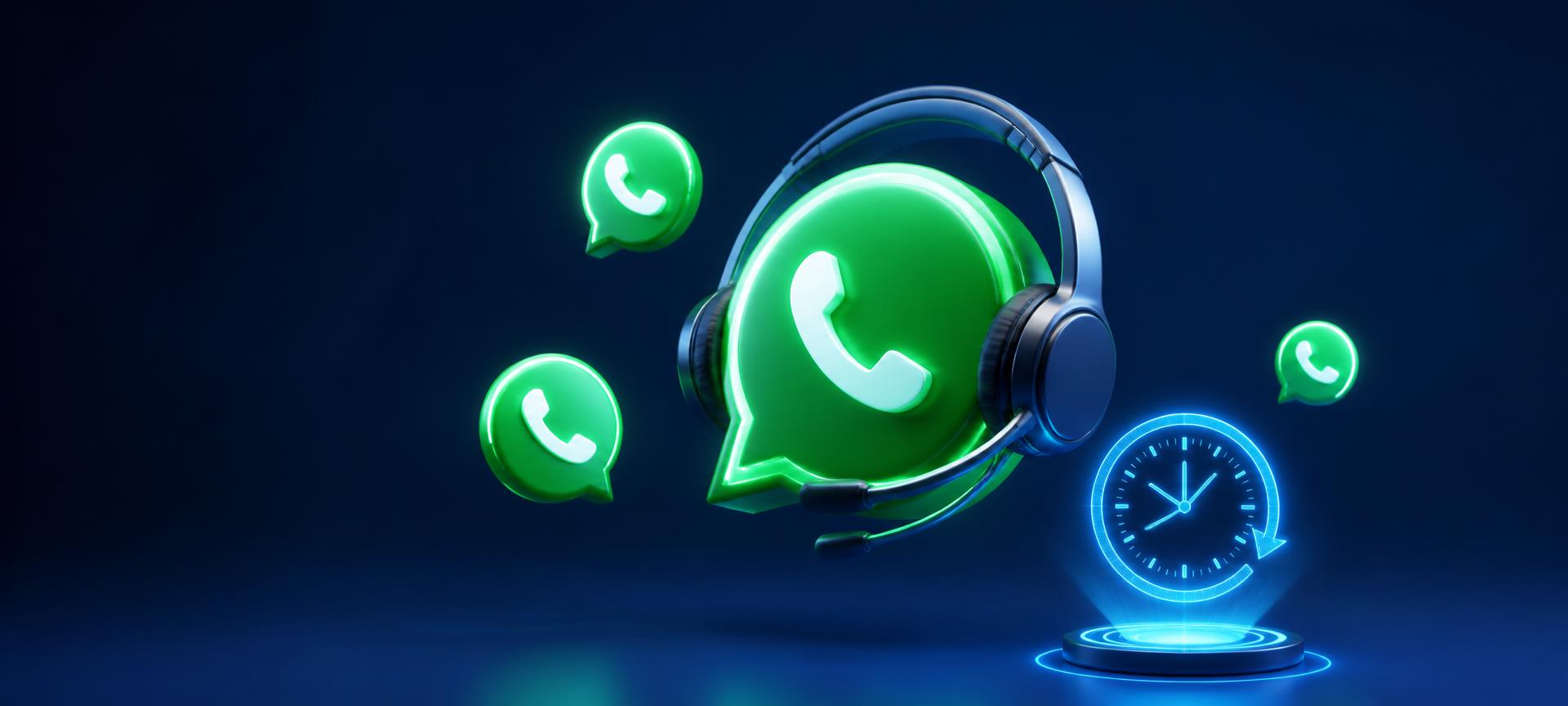 دعم مباشر عبر واتساب على مدار الساعة